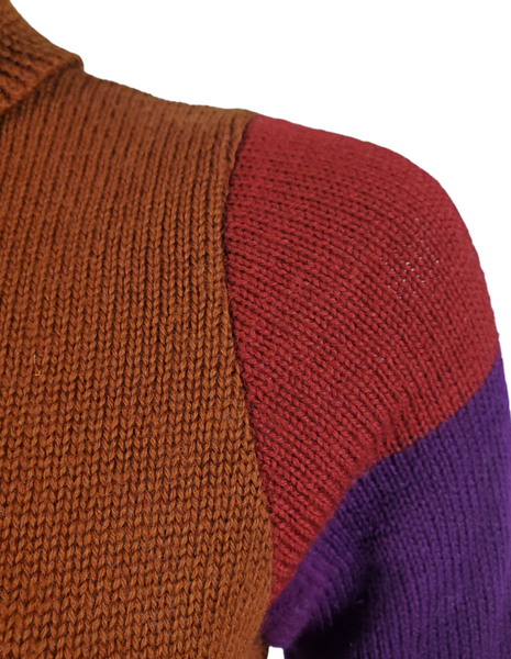 Minirobe à col roulé Dorothee Bis des années 60/70 - sm, med