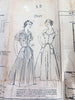 40s sewing pattern - dress detail