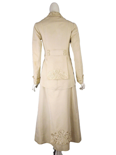 Edwardian Walking Suit - Back view