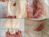 1850s Pink Organdy Evening Gown - bodice interior