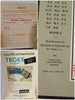 50s Scrabble Game - ephemera and board detail