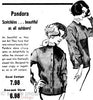 August 1963 advertisement for Pandora Scotchkin sweaters.