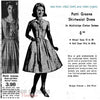 60s Slim Pink Shirtwaist - Patti Greene dress advertisements '62, '64