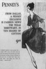 The Texas Shirtwaist Penney's 1962 Advertisement