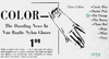 1958 Van Raalte ad for brightly colored gloves.