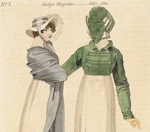 Regency fashion plate with Spencer