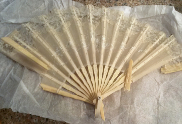 Repairing a Vintage Hand Fan