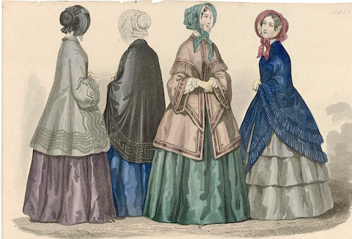 Fashion Plate from 1850