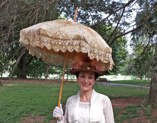 Making a Strap to Fasten My Antique Parasol – Better Dresses Vintage
