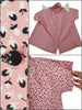 50s maternity blouse details + interior