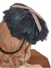 Feather detail on 40s Tilt Hat