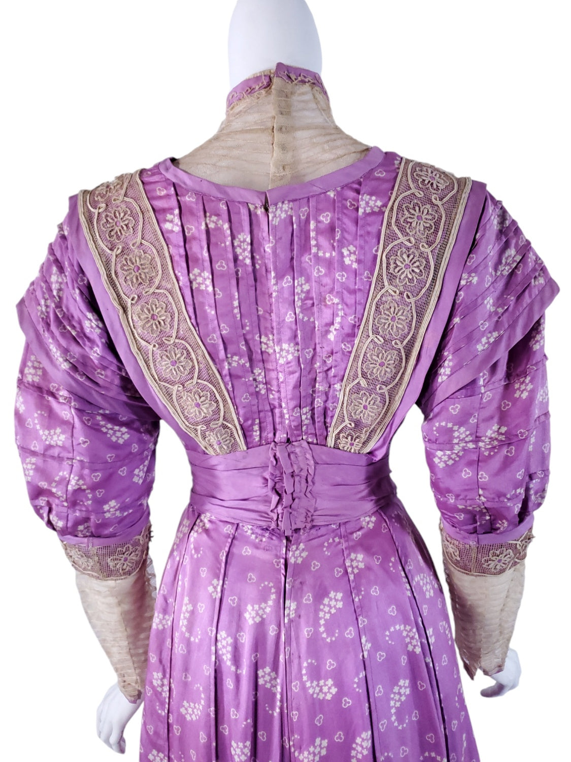 purple edwardian dress Victorian Edwardian Gothic Vintage Purple Bustle Gown Vintage Riding Habit Dress Theater Clothing (Size: XXL)