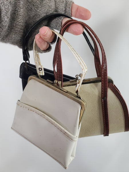60s Girls' Mini Handbag Tiny Purse Lot of 3