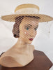 angle view of 1940s vintage hat