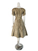 1950s Adele Simpson Dress - Back full view