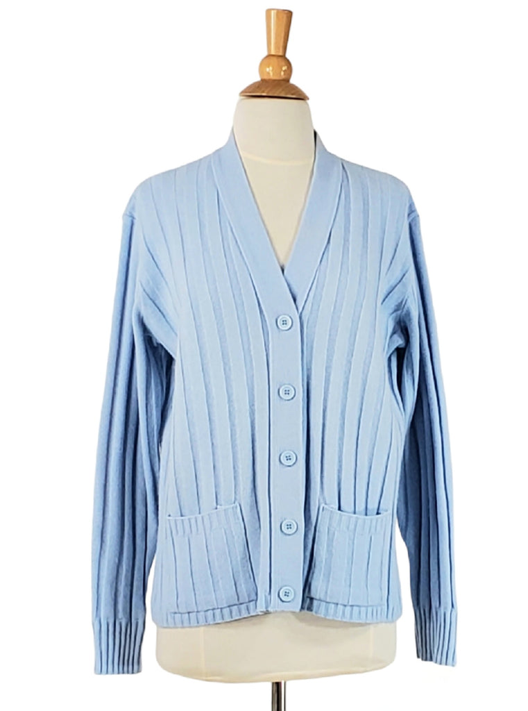 1970s Sears Cardigan in Light Blue