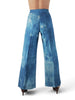 View of pants showing U-seam at back