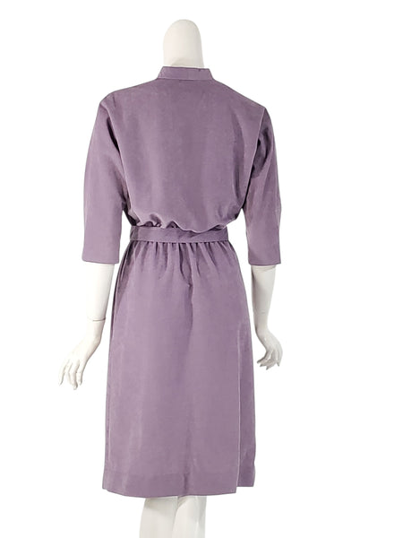 Back view of 70s/80s ultrasuede dress
