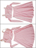 70s Crop Top and A-Line Skirt in Pink Gingham - sm
