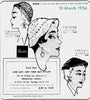 March 10, 1954 advert for AMY New York hats