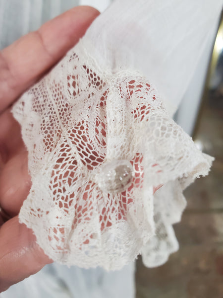 Edwardian Lawn Dress - Titanic Era Dress - xs, sm