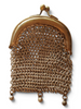 Antique chainmail coin purse