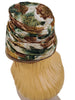 60s Hat in Brown and Green, Back View