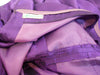 Mimi Fendler purple silk sheath interior details. BDV