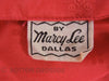 50s/60s Red Shirtwaist at Better Dresses Vintage - label