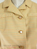 60s Suit in Pastel Plaid - buttons