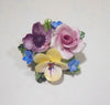 Vintage Crown Staffordshire Brooch