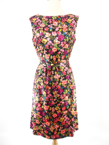 Sir James bright floral silk shift dress. Overview. BDV