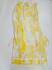 Boutique 60s/70s shift dress in yellow daisy print at Better Dresses Vintage. Interior.