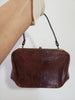 other side of vintage leather purse