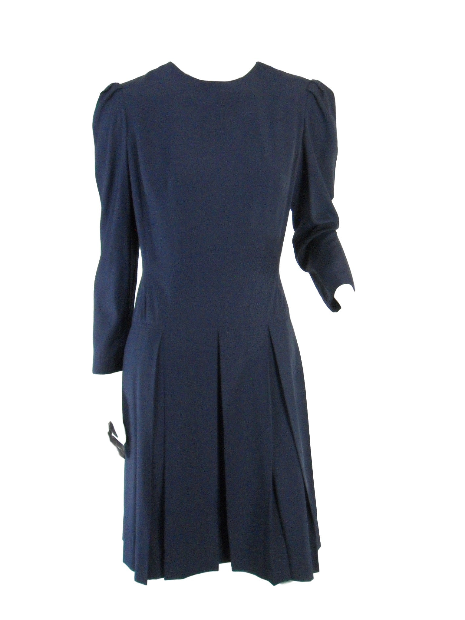 Navy blue hotsell 50's style dress