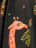 50s Giraffe Circle Skirt - Close Up