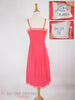 50s/60s Luxite Pink Full Slip - back with Luxite Kayser tags