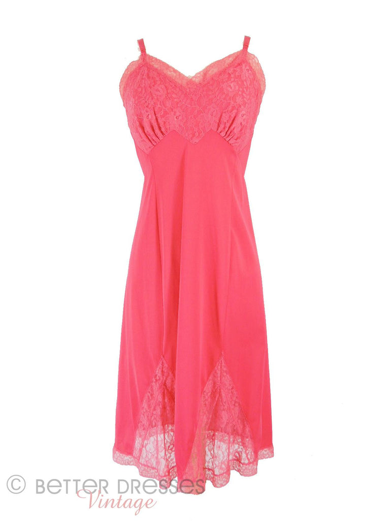 50s/60s Luxite Pink Full Slip