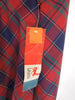 70s Plaid A Line Midi Skirt - original hang tags attached