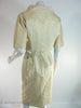 1950s Ivory Brocade Dress and Jacket Set by Mardi Gras at Better Dresses Vintage - back view