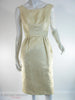 1950s Ivory Brocade Dress and Jacket Set by Mardi Gras at Better Dresses Vintage - dress