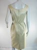 1950s Ivory Brocade Dress and Jacket Set by Mardi Gras at Better Dresses Vintage - dress back view