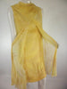 Pat Sandler for Davison's Georgian Room yellow silk dress at Better Dresses Vintage. top layer held open