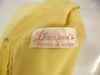 Pat Sandler for Davison's Georgian Room yellow silk dress at Better Dresses Vintage. Store label.