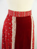 Velvet Vintage 70s Maxi Skirt at Better Dresses Vintage. waist
