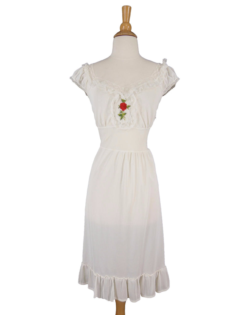 50s Nightie With Rose