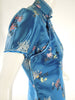 Blue Cheongsam Qi Pao Chinese Dress