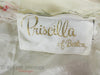 70s Priscilla of Boston floral maxi dress at Better Dresses Vintage. label