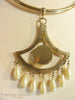 50s Whiting&Davis Pendant Necklace - back