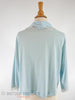 60s/70s Bed Jacket in Light Blue